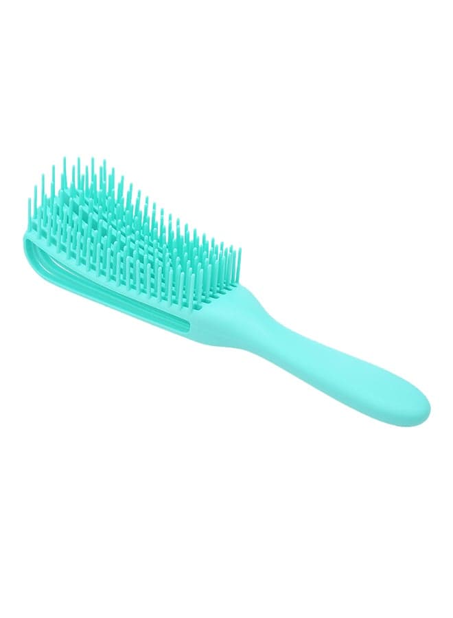 Eight-Claw Comb Hair Soft Scalp Massage Brush blue