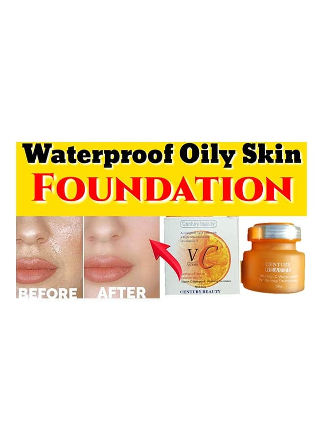 Vitamin C Waterproof Whitening Foundation (٤)