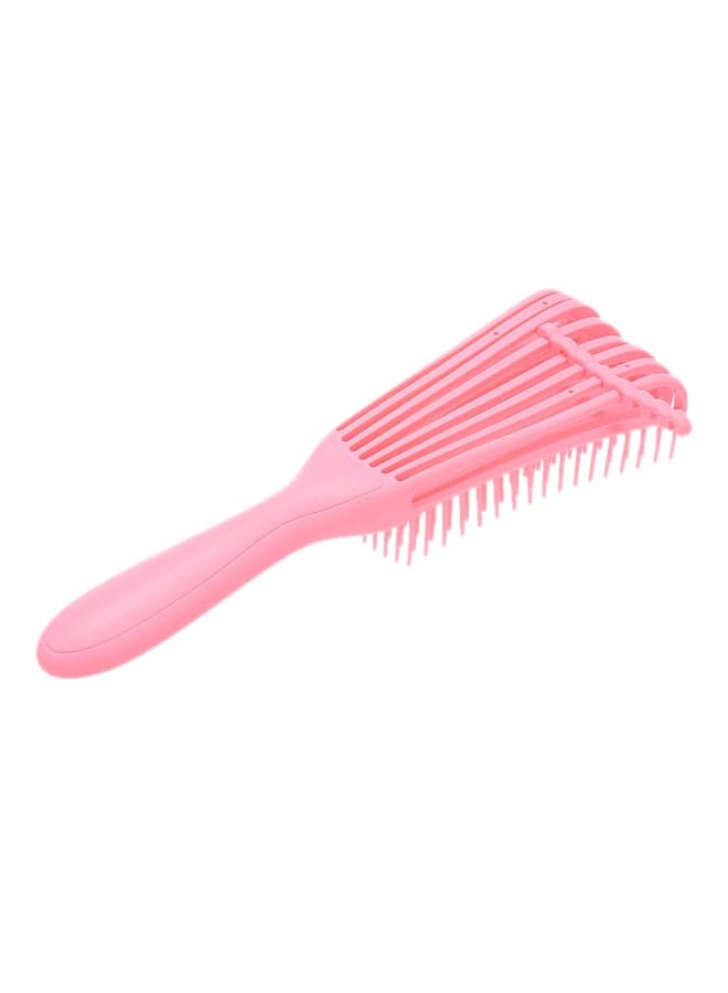 Eight-Claw Soft Scalp Detangle Hair Brush Pink 25 x 5 x 4cm