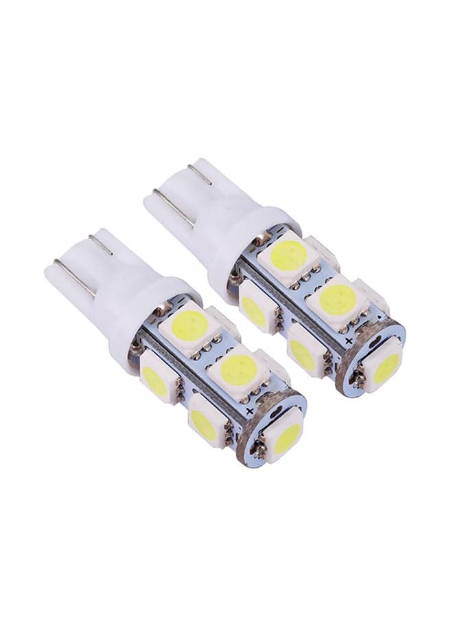 2-Piece T10 Led Base Light Set Vehicle Headlights