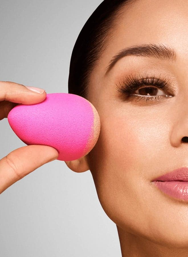 Flawless Makeup Blender Cosmetic Sponge Pink Make Up Sponges (3)