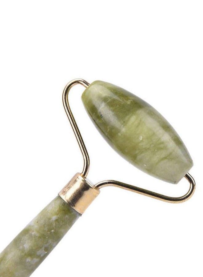 2-Piece Facial Massage Jade Roller And Face Neck Natural Stone Multicolour (3)
