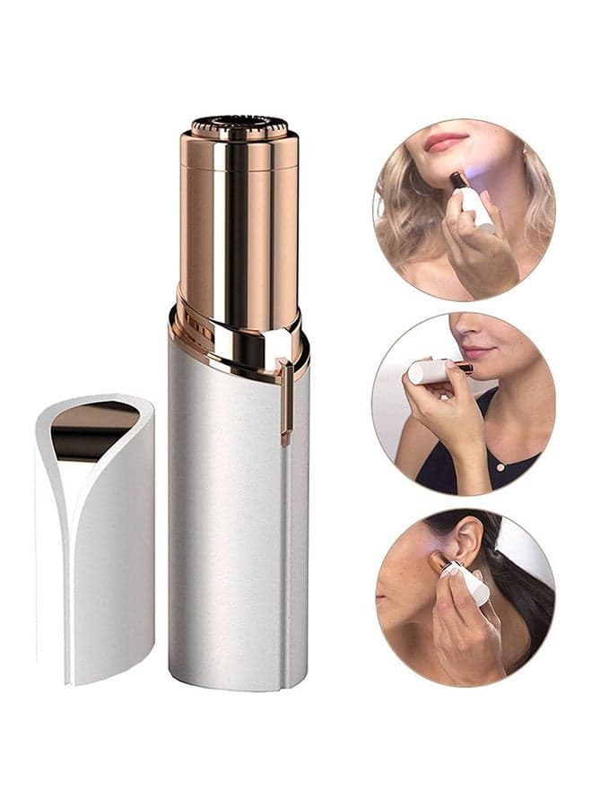 Flawless Wax Body And Facial Hair Remover White/Rose Gold (3)