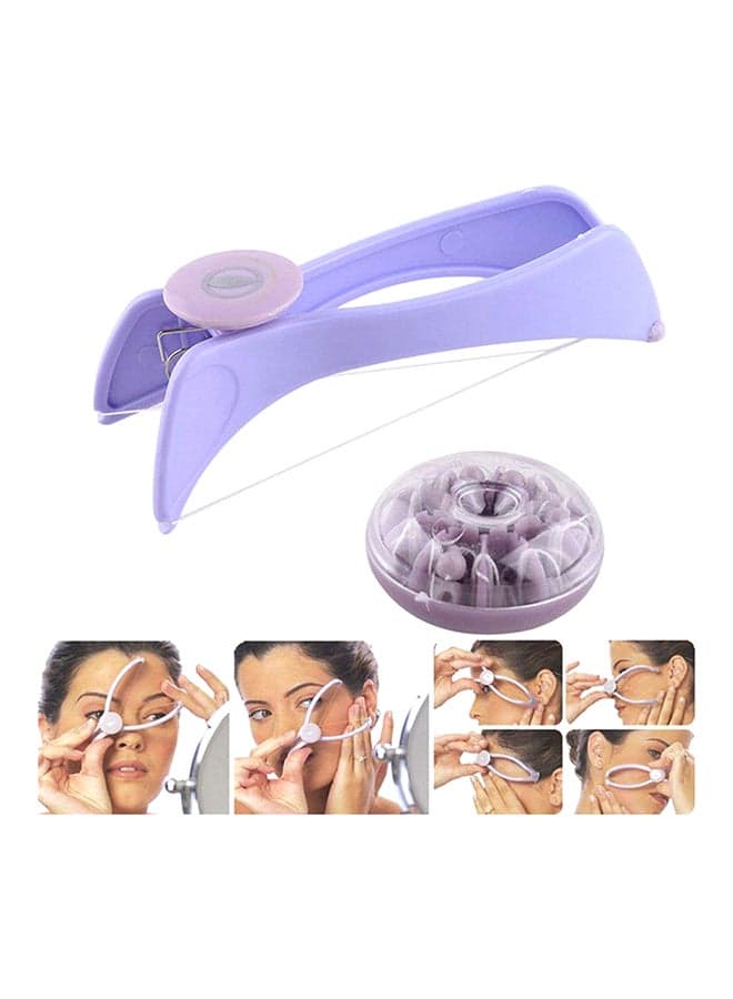 Hair Threading System Purple Shaving Accessories (٤)