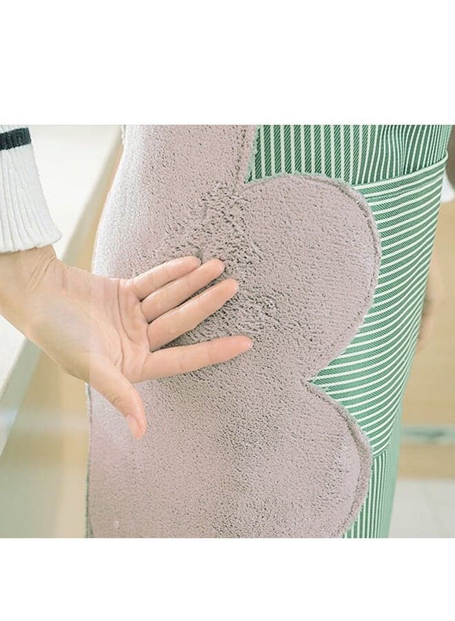 Stripes Print Sleevless Apron Green 37x2x27centimeter (4)