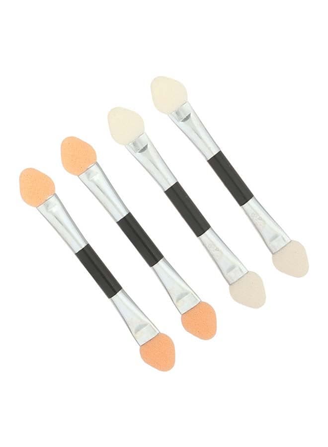 4-Piece Professional Makeup Applicator Brush Set Multicolour