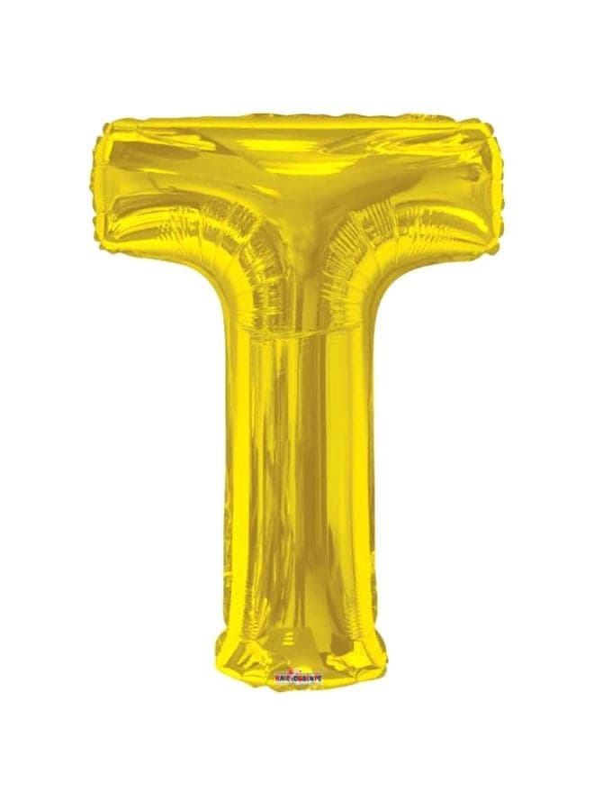 T Letter Foil Balloon 18inch