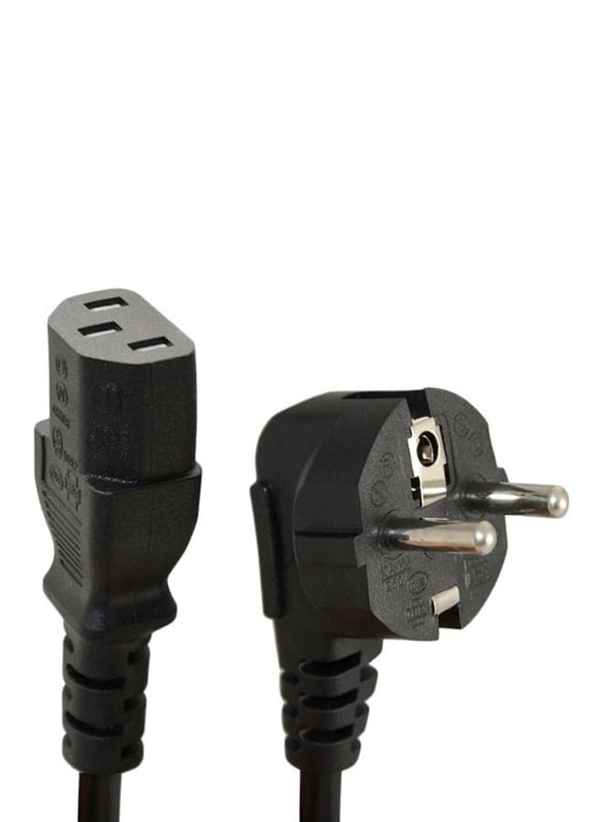Power Cable For Computer Black