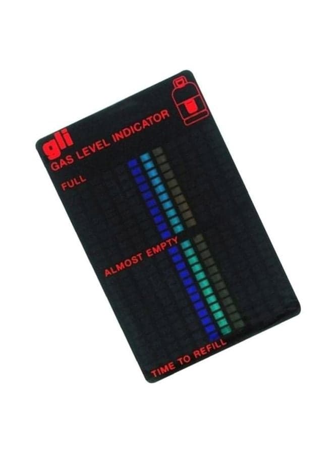 Gas Level Indicator Black/Red Kitchen Fixtures