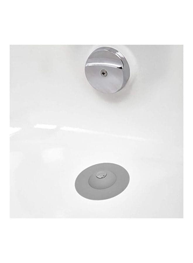 Flex Drain Stopper Grey One Size (3)