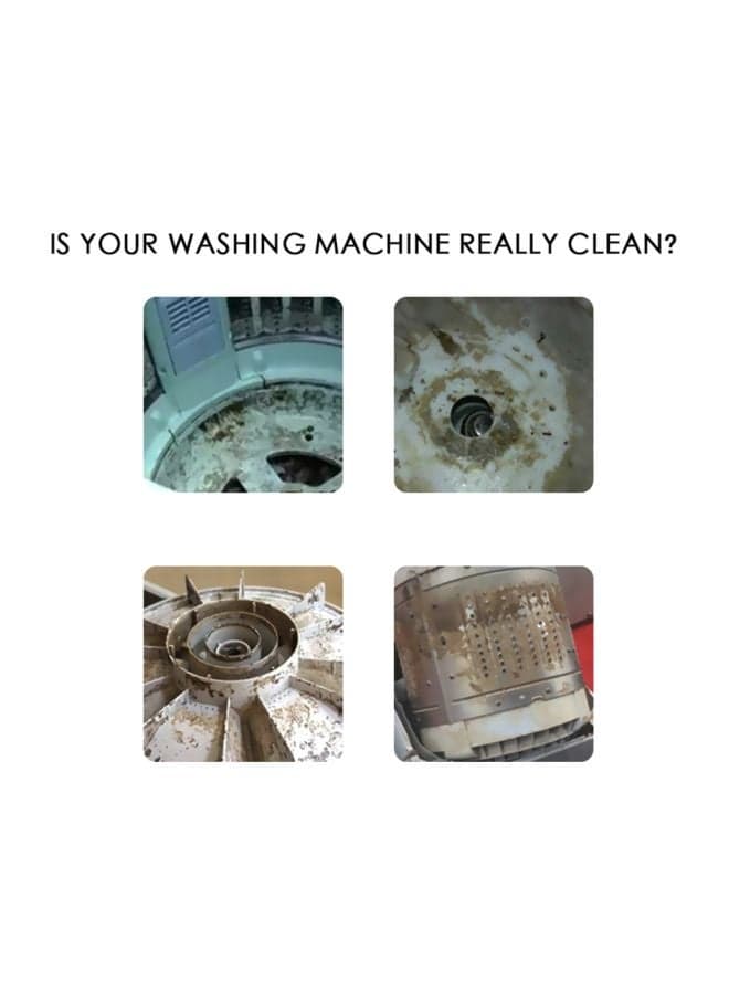 20-Piece Washing Machine Cleaner White/Blue (6)