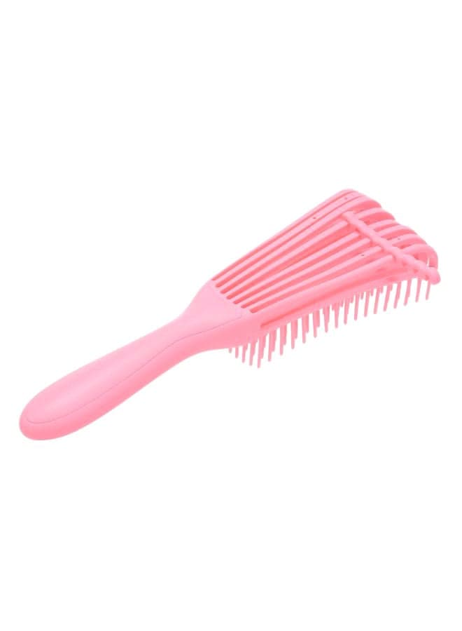 Eight Claw Anti Static Hair Comb Pink