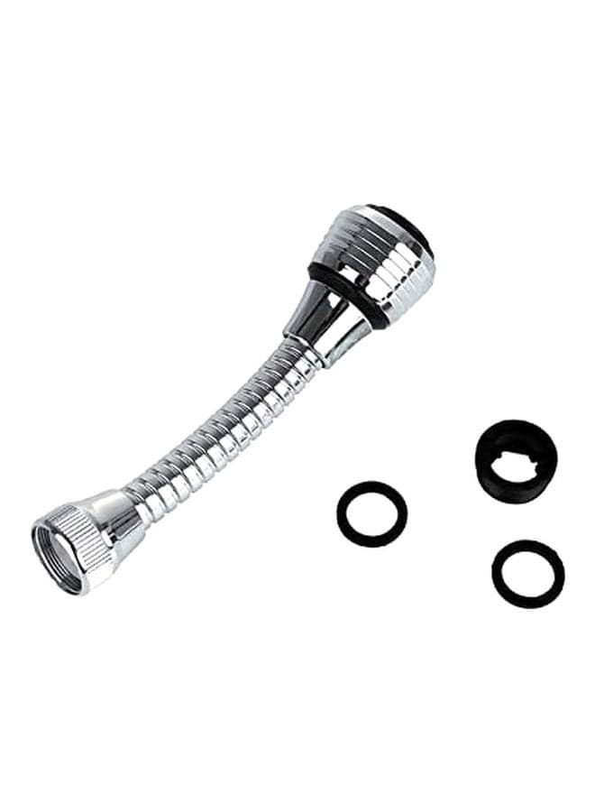 Swivels Faucet Sprayer Silver/Black