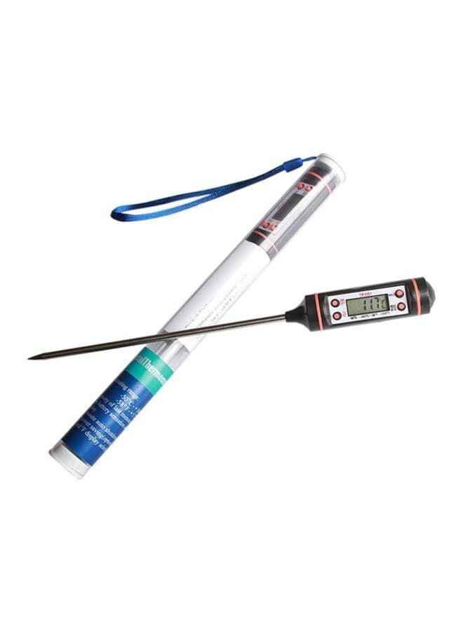 Digital Food Thermometer Black 225x21mm Kitchen Thermometers (٥)