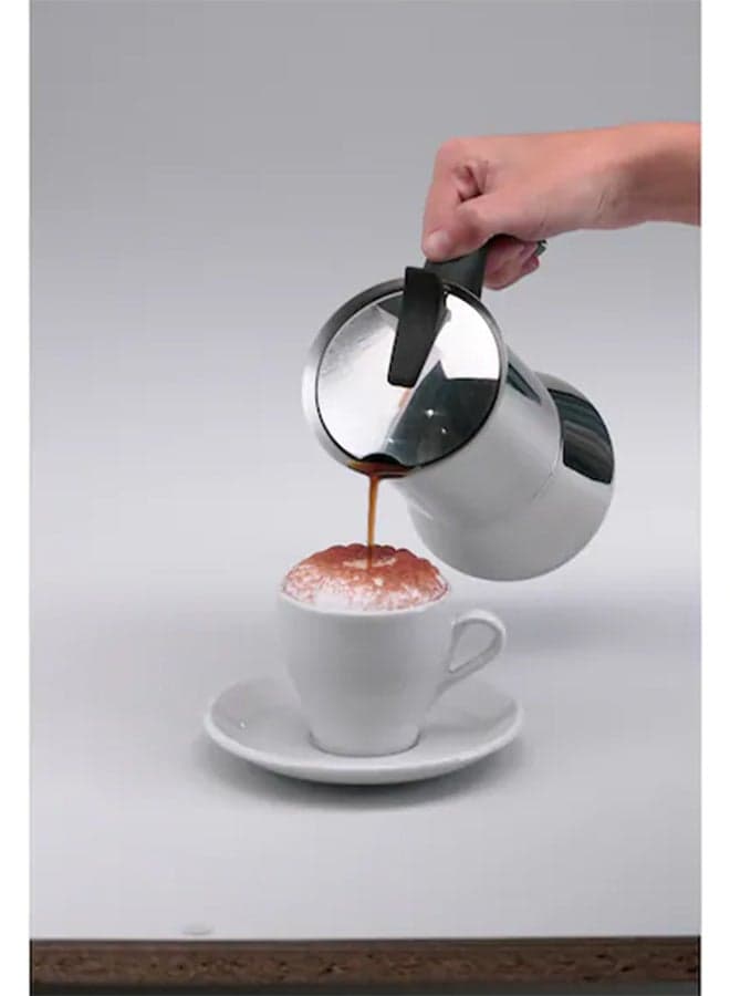 Handheld Milk Frother Black Espresso Accessories (٣)