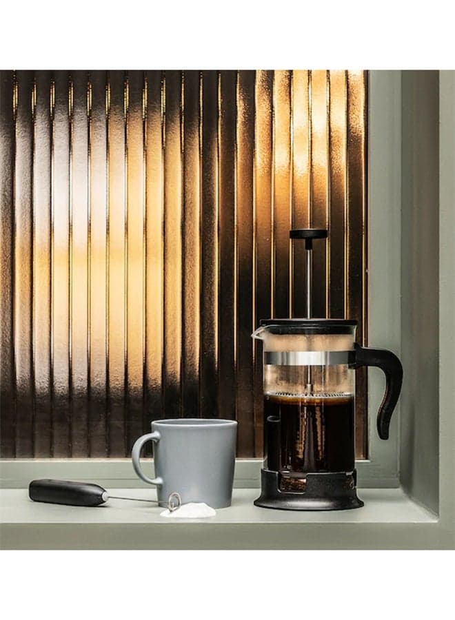 Handheld Milk Frother Black Espresso Accessories (٤)