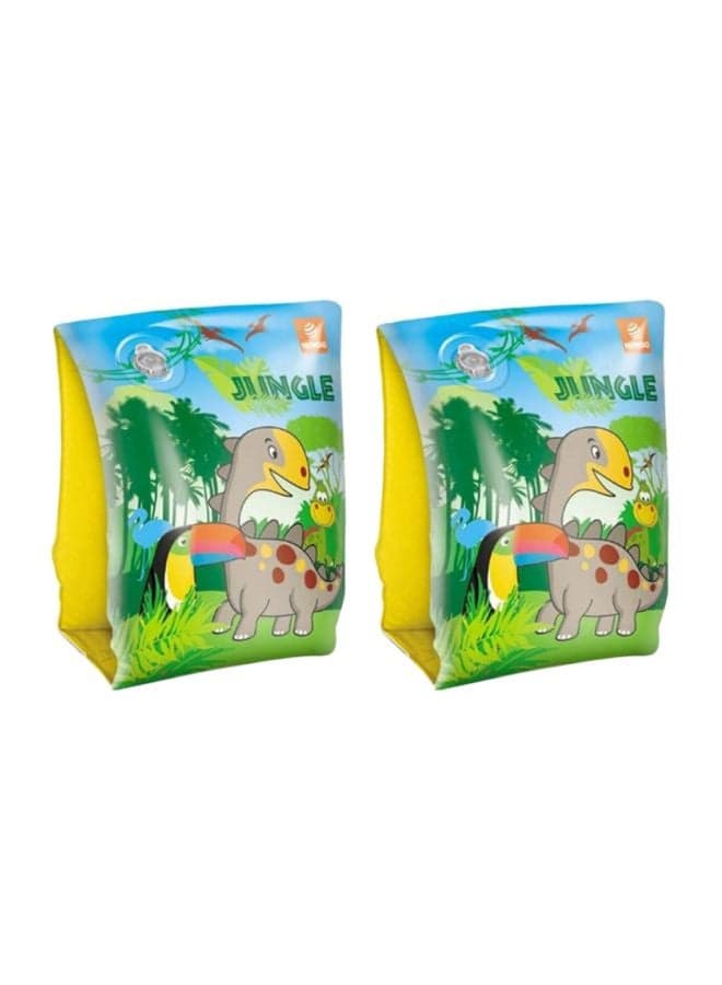 Fantasy Jungle Printed Floating Arm Bands 25x15x6cm Swim Gear