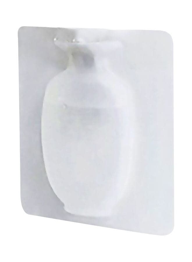 3D Silicone Hanging Vase White 150x150x15mm