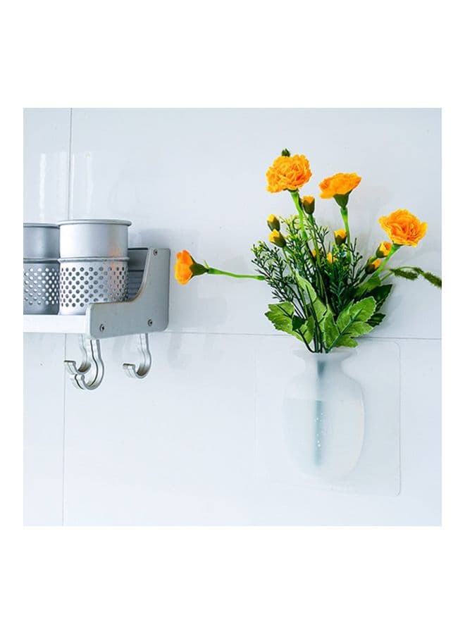 3D Silicone Hanging Vase White 150x150x15mm (4)