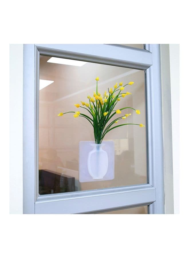 3D Silicone Hanging Vase White 150x150x15mm (3)