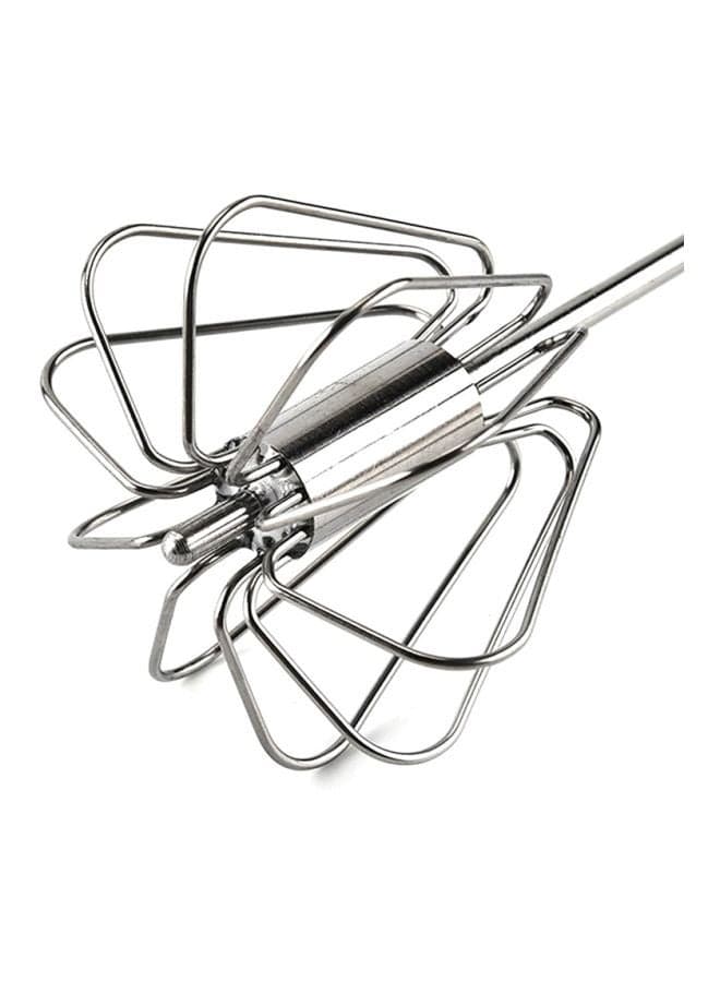 Stainless Steel Egg Beater Silver 260x55mm Whisks (٣)