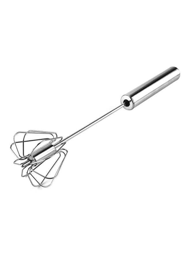 Stainless Steel Egg Beater Silver 260x55mm Whisks (٤)