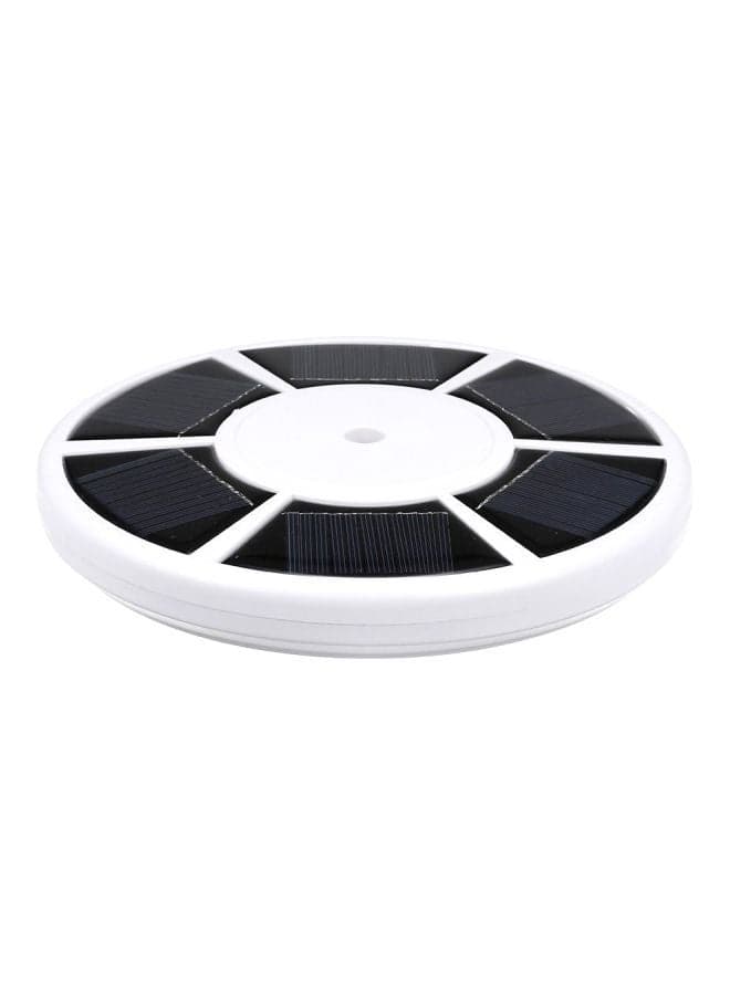 Solar Powered Energy Outdoor Light White/Black 24x23.5x5.7centimeter (6)
