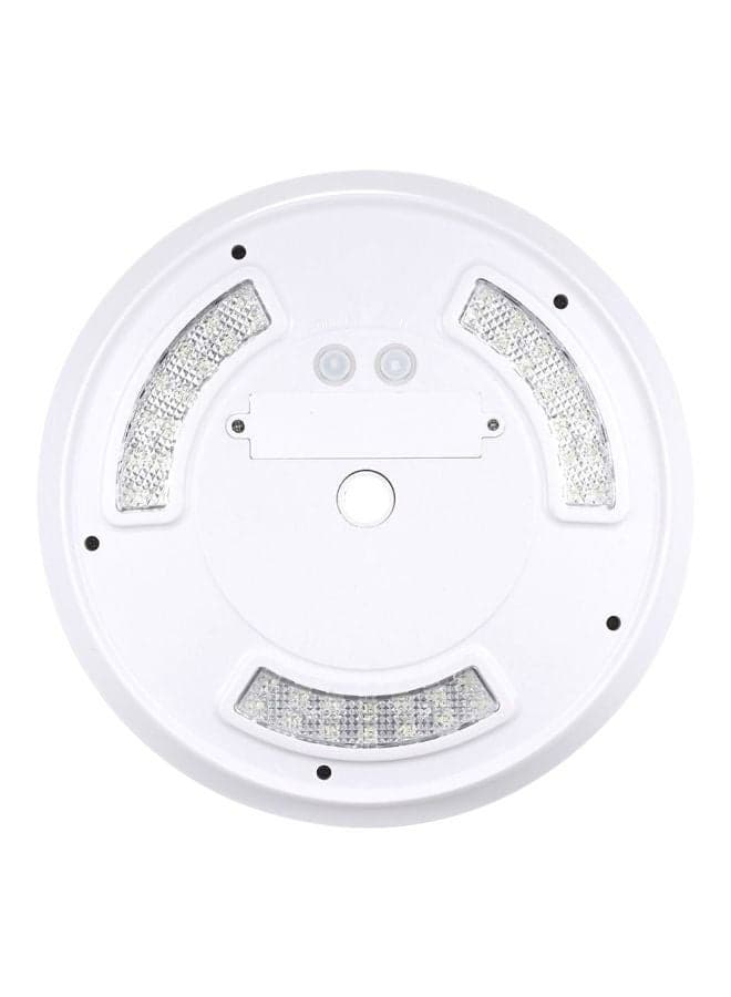 Solar Powered Energy Outdoor Light White/Black 24x23.5x5.7centimeter (7)
