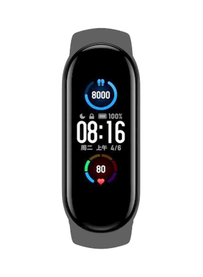 Replacement Strap For Xiaomi Mi Band 5 Dark Grey Fitness Tracker Bands (٣)