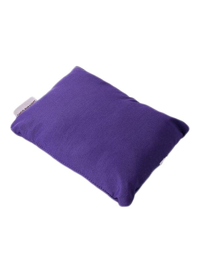 Neck Support Pillow Microfiber Purple 20x25cm Cervical Pillows
