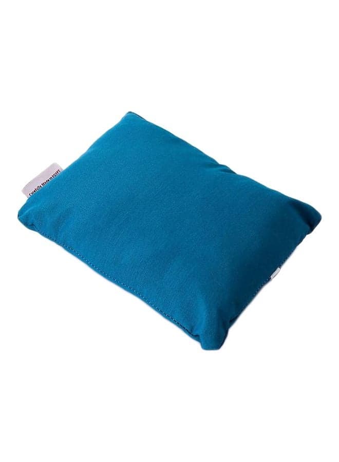 Neck Support Pillow Microfiber Blue 20x25cm Cervical Pillows