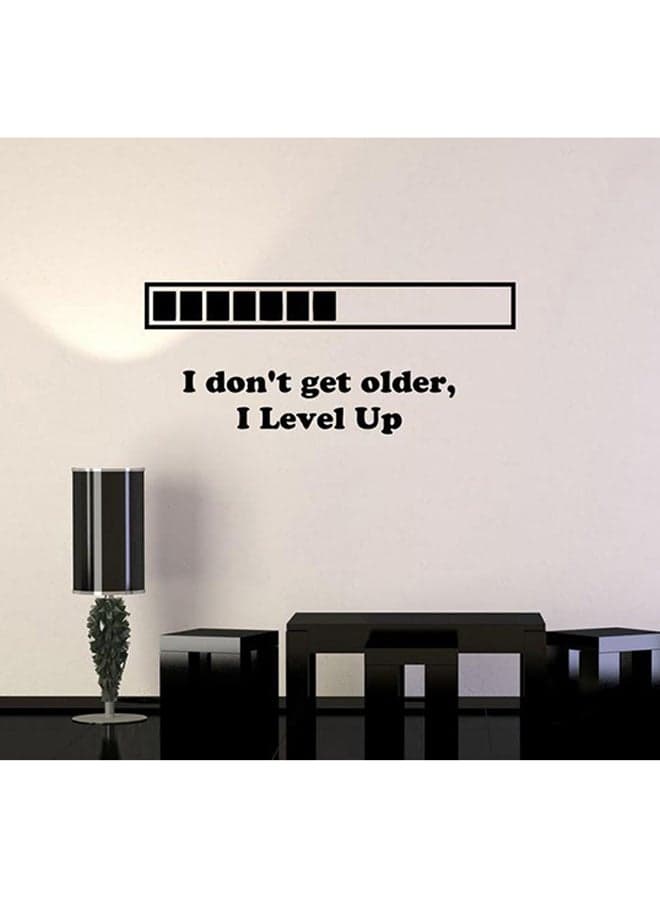 Quotes Self Adhesive Wall Sticker Black 50 x 80cm Wall Stickers & Murals