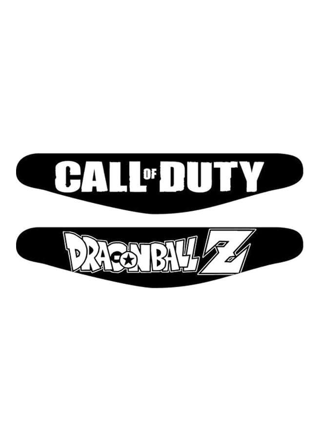 5-Piece Games Themed Controller Light Bar Stickers For PlayStation 4 Console Sticker (٣)