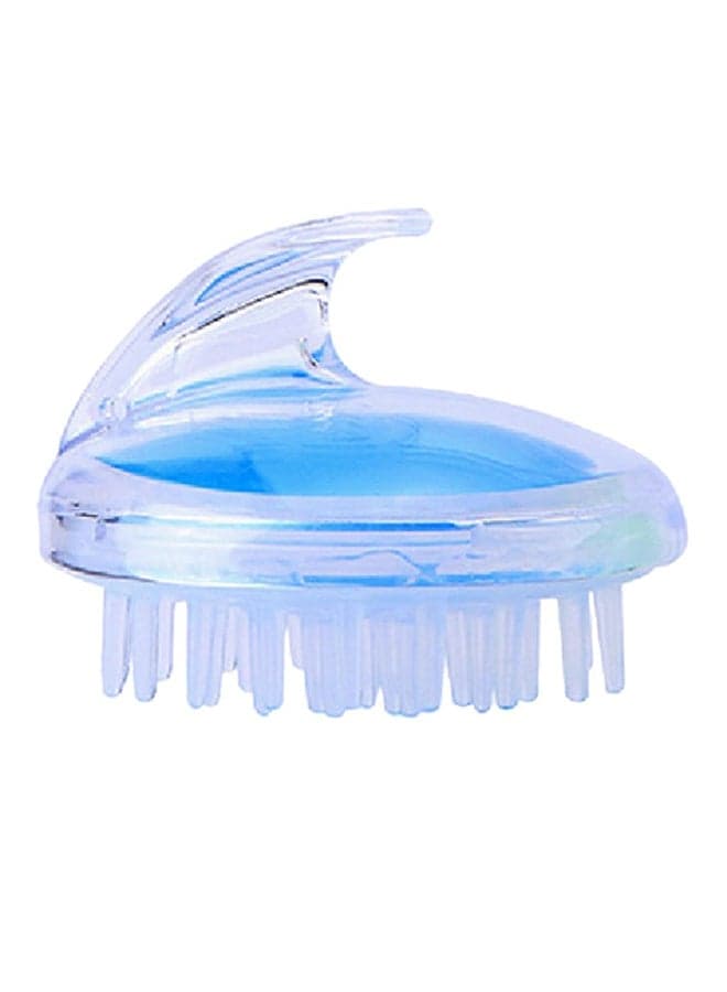 Portable Head Scalp Massage Shampoo Brush Blue Hair Combs