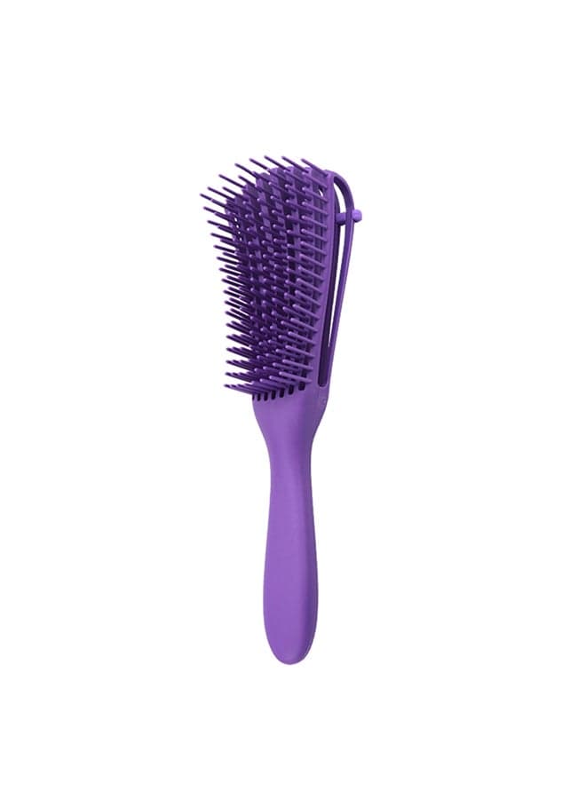 Adjustable Detangling Comb Purple Hair Combs