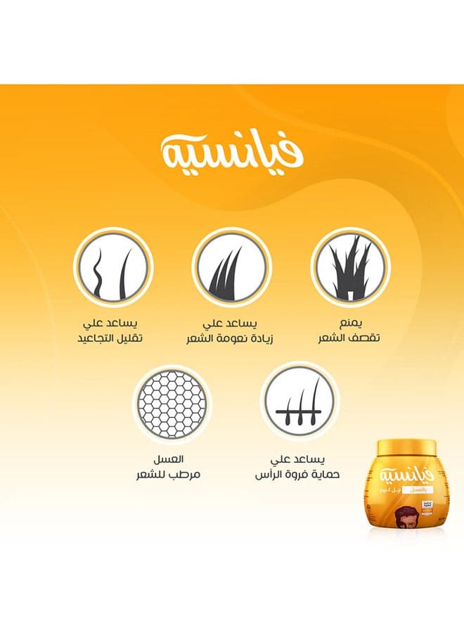 Honey Hair Gel 225ml Creams, Gels & Lotions (٤)