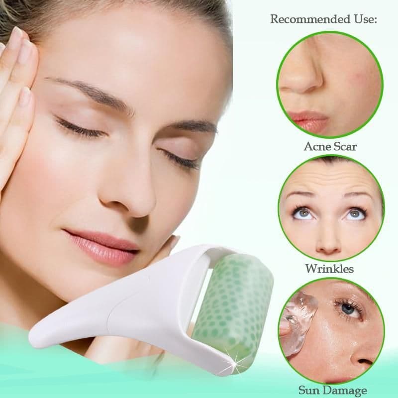 Face Cool Ice Roller Green Face Massagers & Rollers (٣)