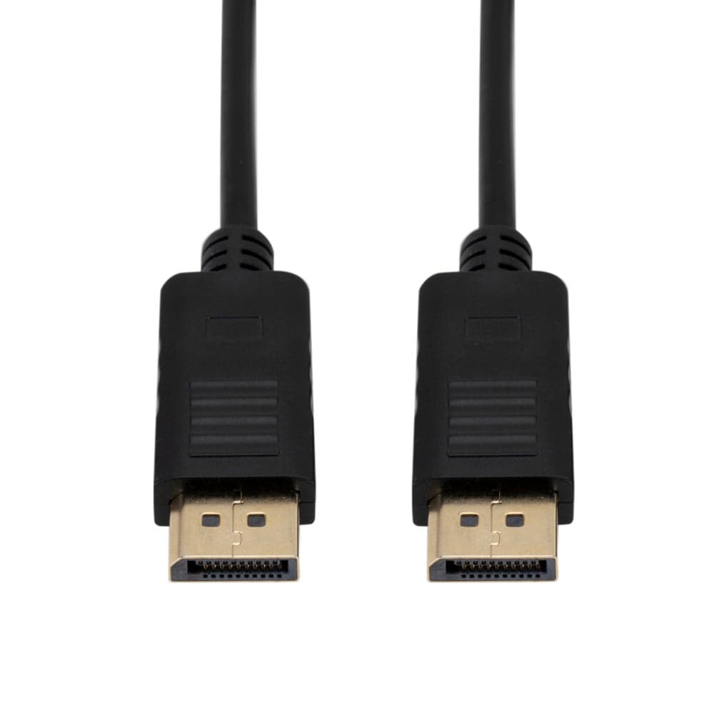 DP Male To DP Male Audio Video Adapter Cable Black Television Accessories (6)