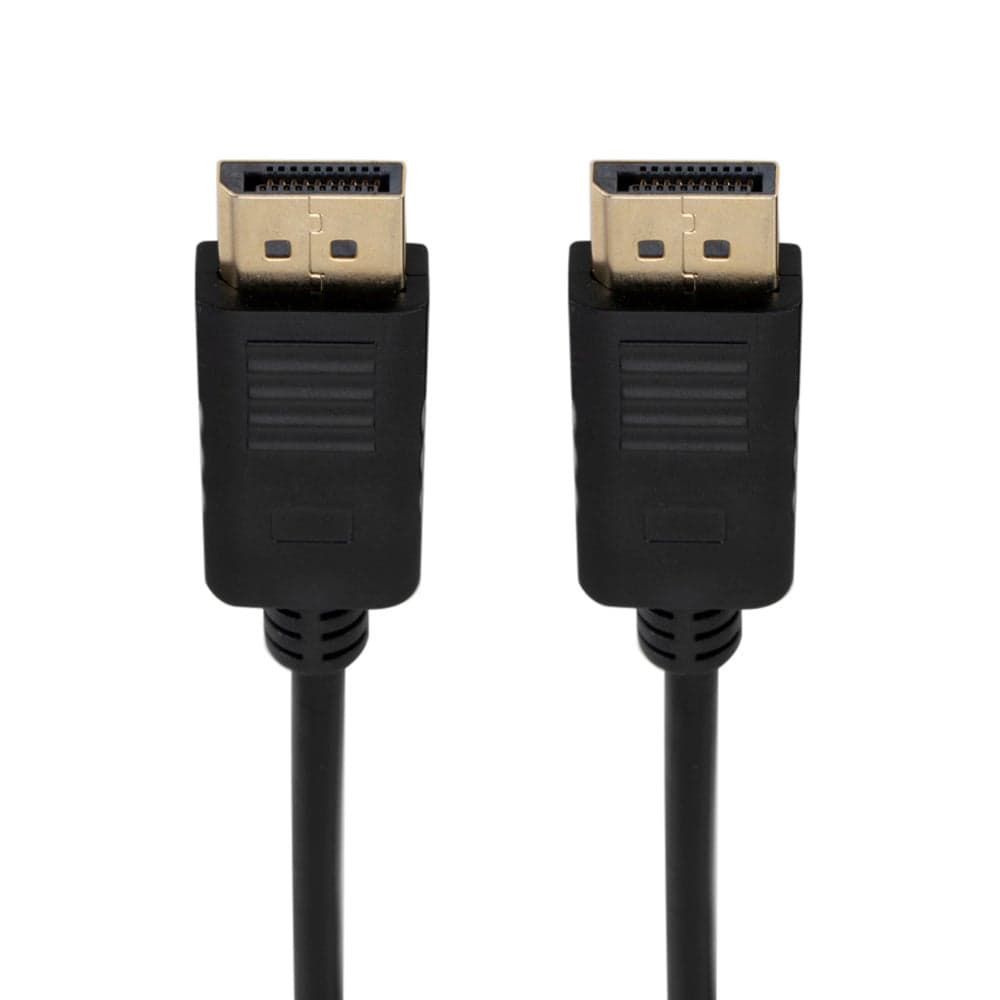 DP Male To DP Male Audio Video Adapter Cable Black Television Accessories (7)