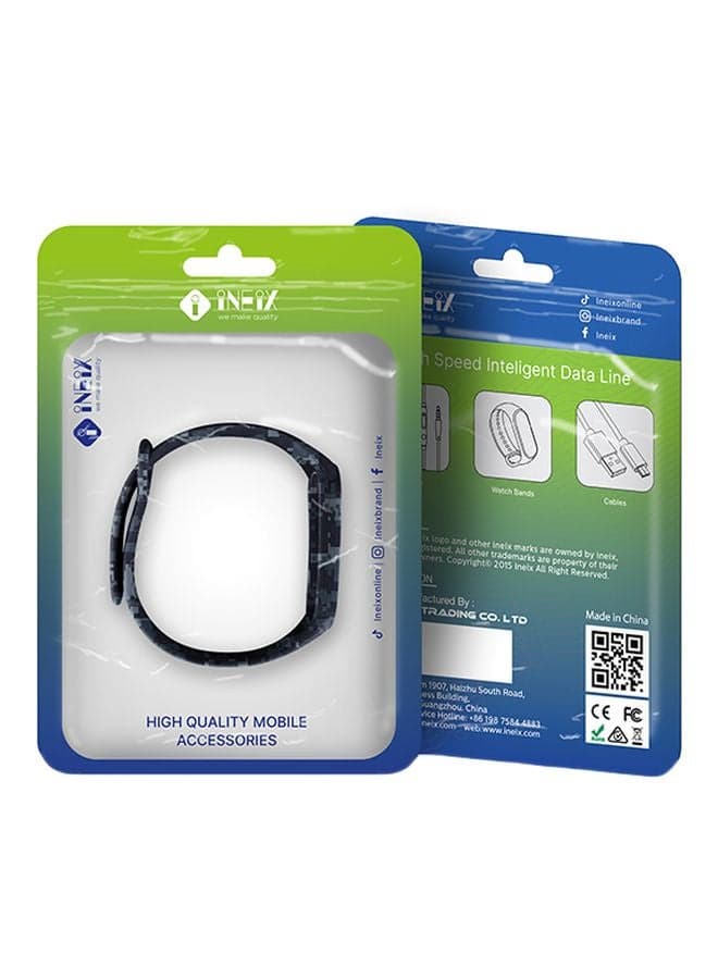 Replacement Strap For Xiaomi Mi Band 5 Camouflage Smartwatch Bands (٤)