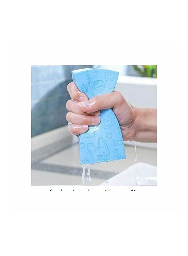 Soft Bath Sponge Multicolor 8x4x2cm Loofahs, Sponges & Poufs