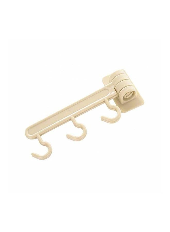 2-Piece Adhesive Clothes Hanger Set Multicolour One Size centimeter Laundry Accessories