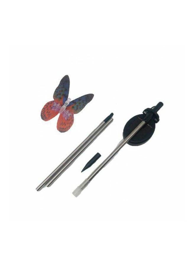 Butterfly Garden Solar Led Red One Size centimeter Outdoor Decor Lighting