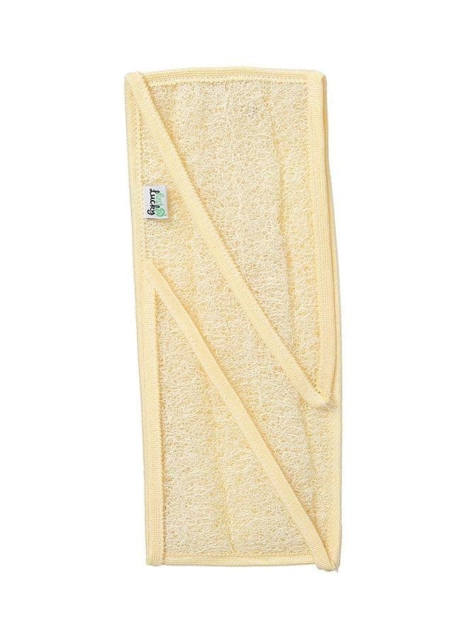 Jumbo Single Face Loofah Beige (3)