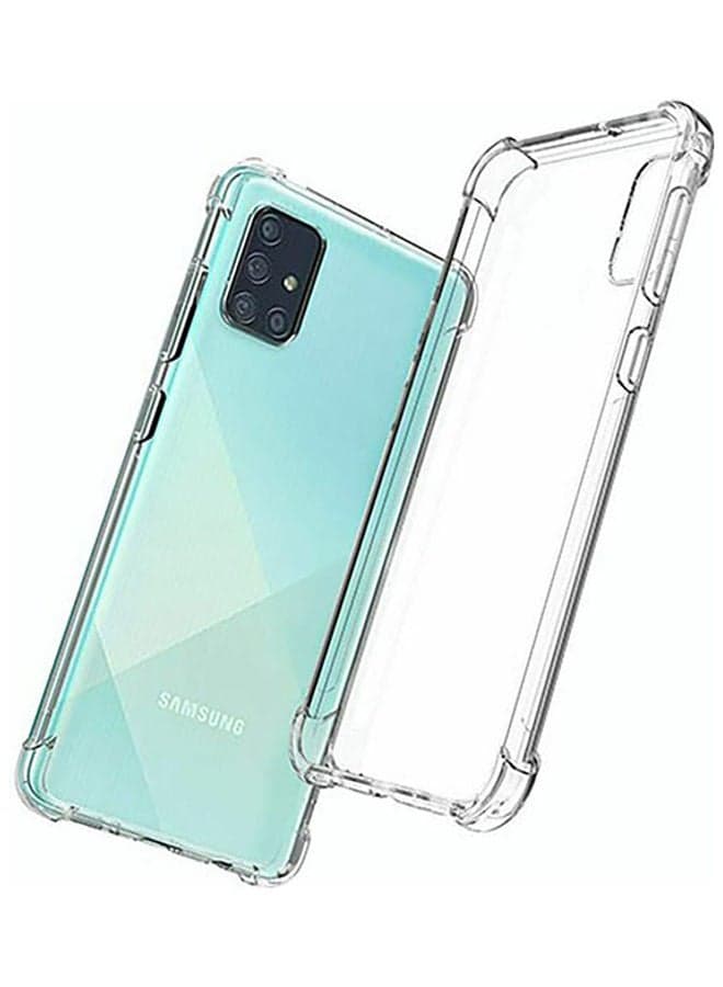 View Anti-Shock Case Cover For Samsung A71 Clear