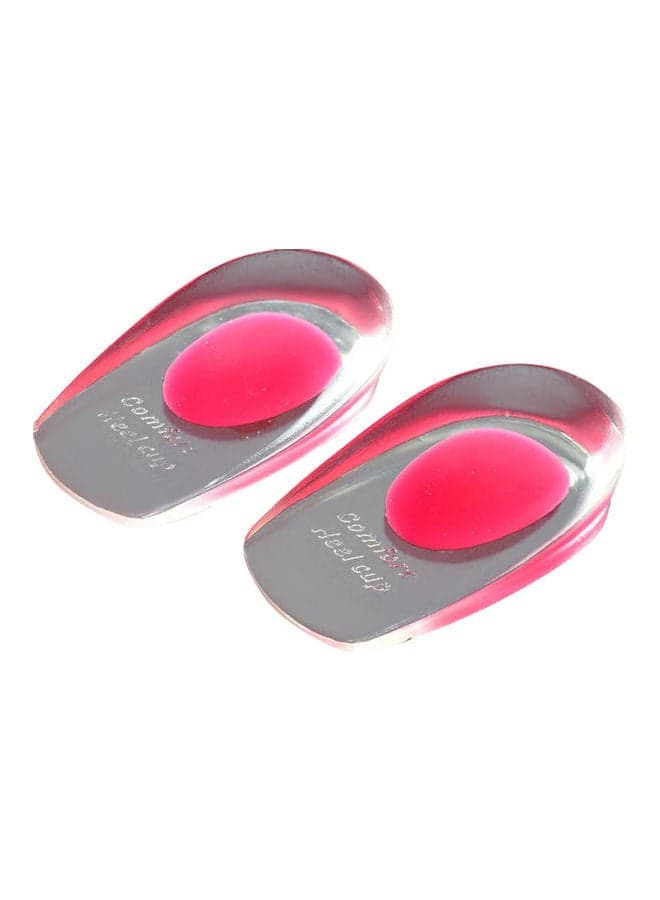U Shape Silicone Foot Heel Support Pain Relief Damping Pad Inserts Insole Mat Blue Women's Shoe Care & Accessories (٦)