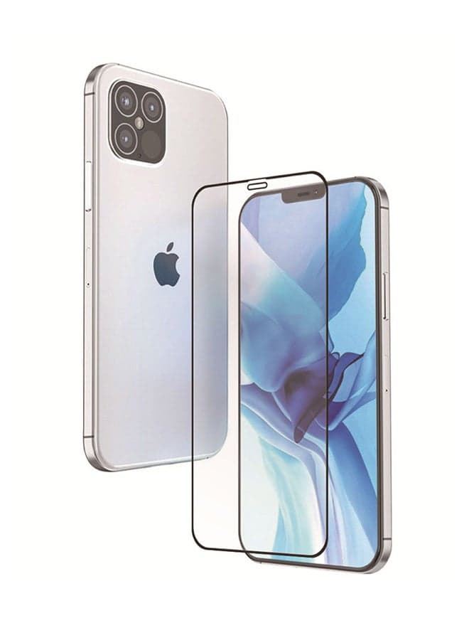 Full Coverage Tempered Glass Screen Protector For iPhone 12 Pro Max Clear Mobile Screen Protectors (3)