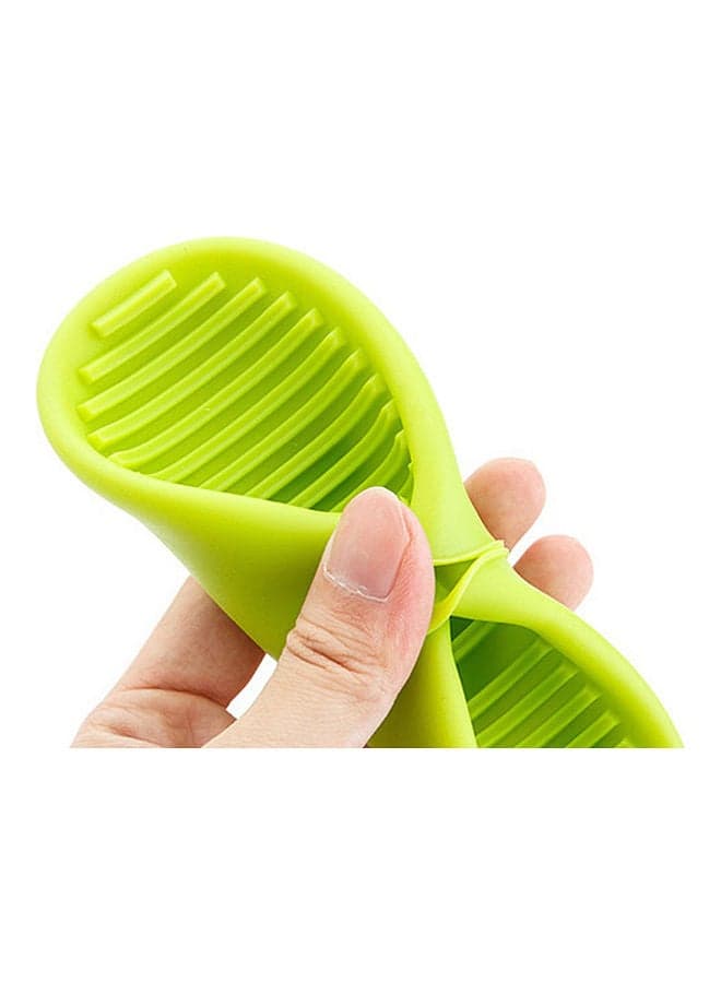 A Pair of Thick Oven Pinch Mitts, Heat Resistant Anti-Scald Gloves for Cooking Pinch Grips, Pot Holder and Potholder for Kitchen, Food-Grade Silicone Red 15*5*10cm Kitchen Accessories (٣)
