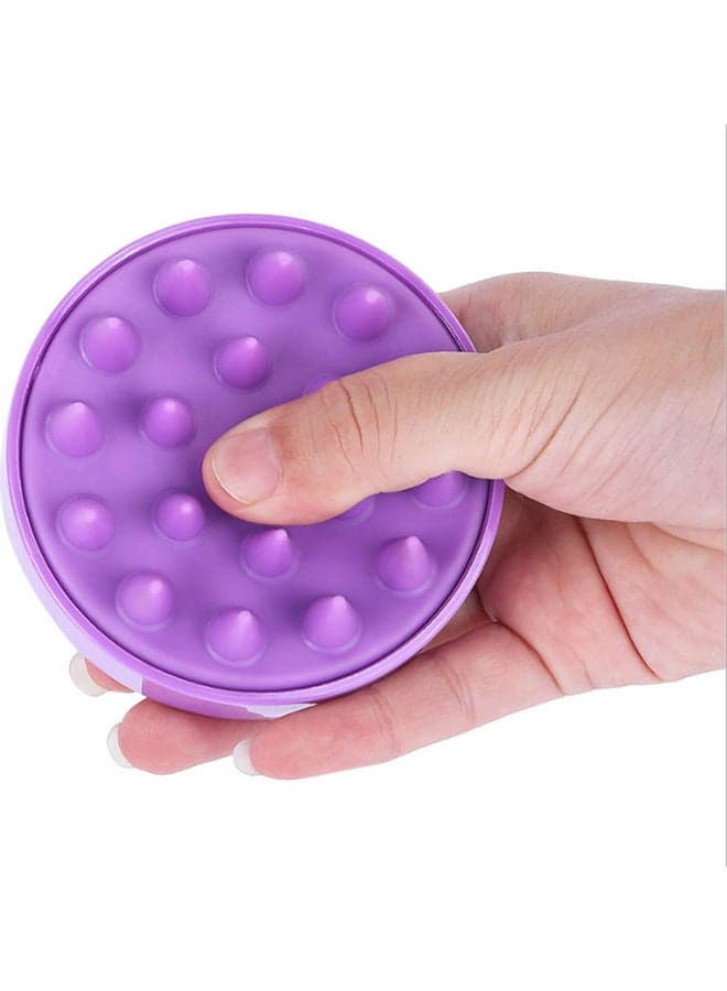 Scalp Massager Purple Styling Accessories (٣)