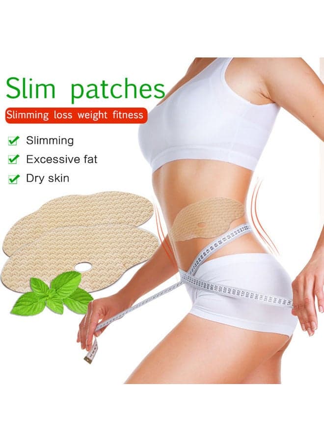 5 PCS Belly Slimming Patch Anti-Obesity Quick Slimming Patches Weight Loss Abdomen Treatment Fat Burning Navel Pads (5)